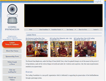 Tablet Screenshot of ludingfoundation.org